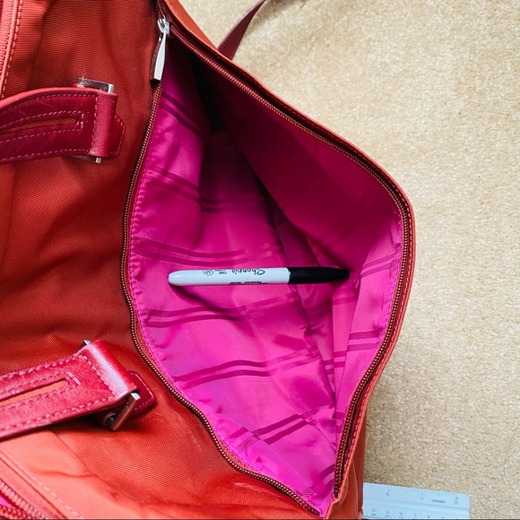 Tumi briefcase bag laptop shoulder orange - Picture 9 of 11